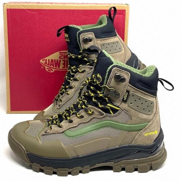 Vans Shoes - VANS UltraRange EXO Hi GORE-TEX MTE-3 Shoe Hiking VN0A5JHX77J Women Nubuck Brown